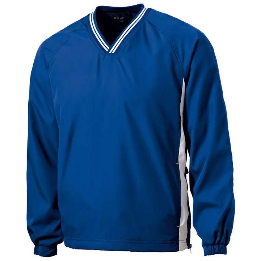 Joe's USA Men's Athletic V-Neck Raglan Wind Shirts in Regular & Big Sizes - XS-6XL Joe's USA