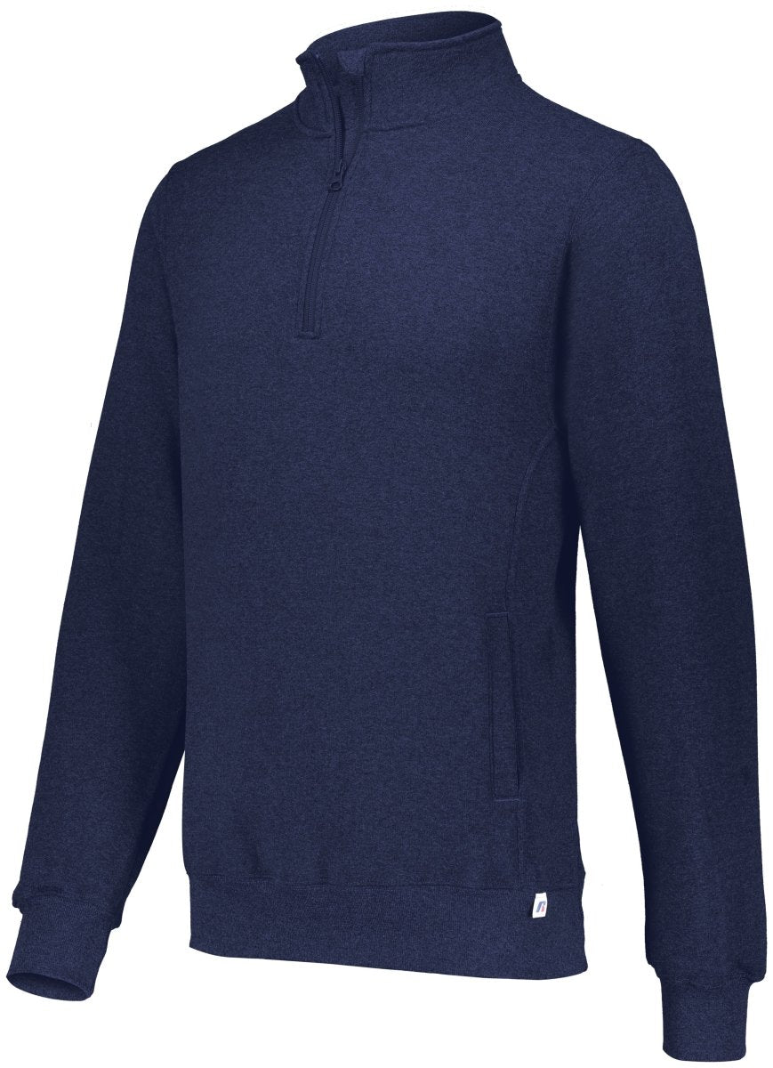 Russell (Team) Dri - Power® Fleece 1/4 Zip Pullover 1Z4HBM J.NAVY S