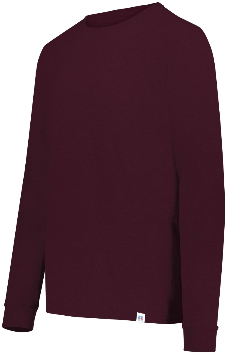 Russell (Team) Essential Long Sleeve Tee 64LTTM MAROON S