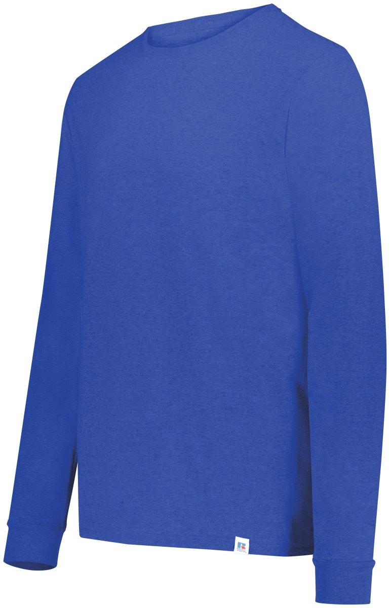 Russell (Team) Essential Long Sleeve Tee 64LTTM ROYAL S