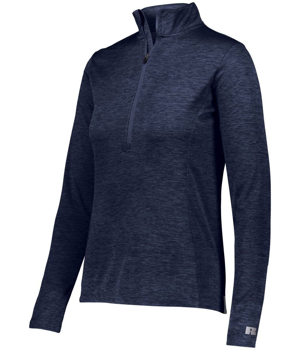 Russell (Team) Ladies Dri - Power Lightweight 1/4 Zip Pullover - Russell (Team) QZ7EAX NAVY S