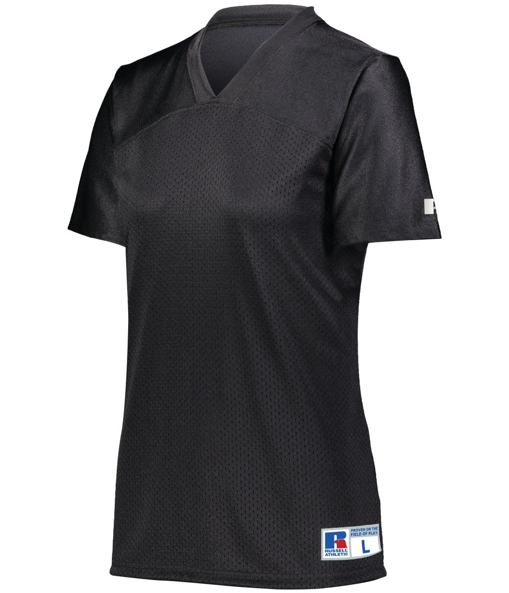 Russell (Team) Ladies Solid Flag Football Jersey - Russell (Team) R0593X BLACK S