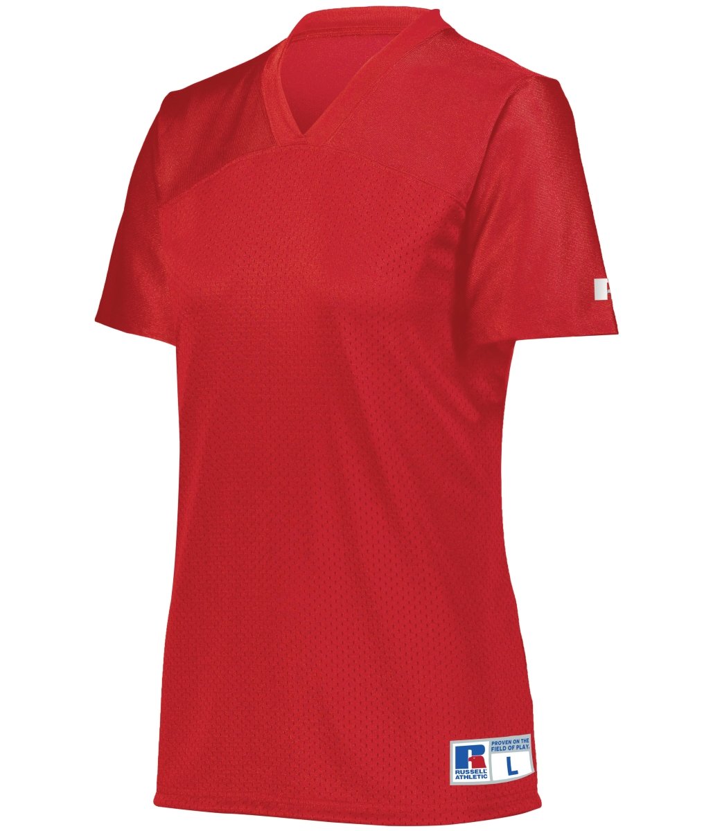 Russell (Team) Ladies Solid Flag Football Jersey - Russell (Team) R0593X TRUE RED S