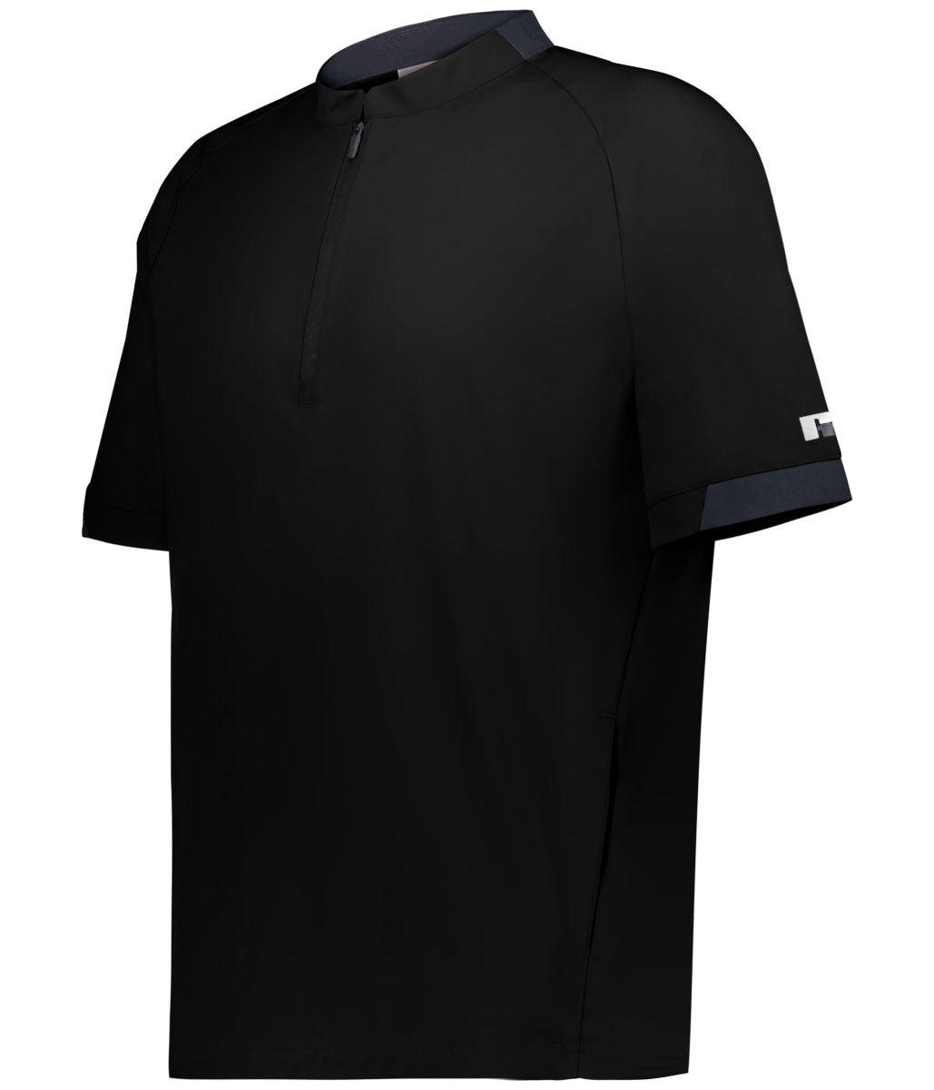Russell (Team) LEGEND SHORT SLEEVE PULLOVER - Russell (Team) R21DSM BLACK/STEALTH S