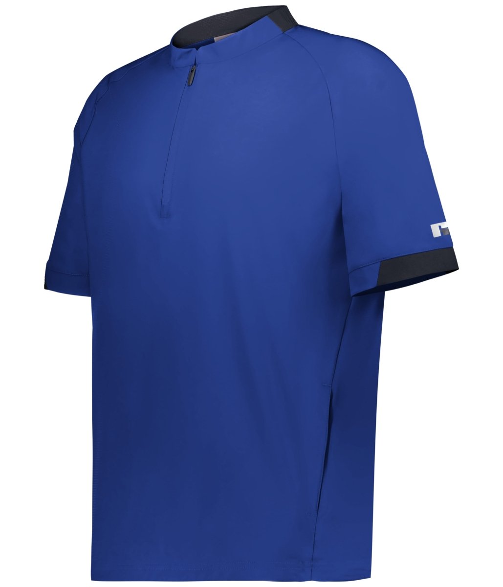 Russell (Team) LEGEND SHORT SLEEVE PULLOVER - Russell (Team) R21DSM ROYAL/STEALTH S