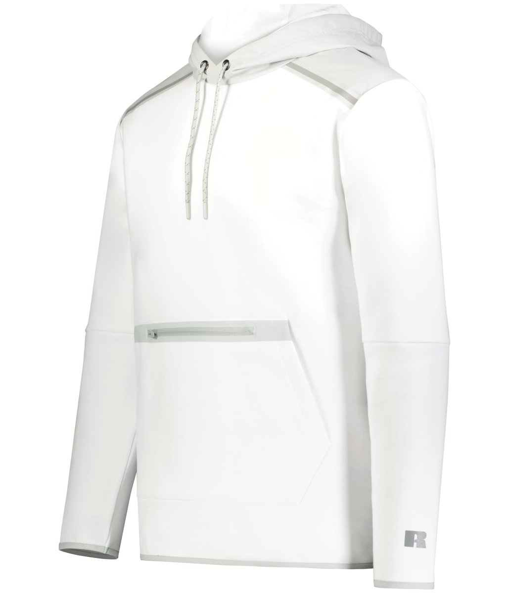 Russell (Team) Legend Tech Fleece Hoodie - Russell (Team) R23TFM WHITE/GRID IRON SILVER S