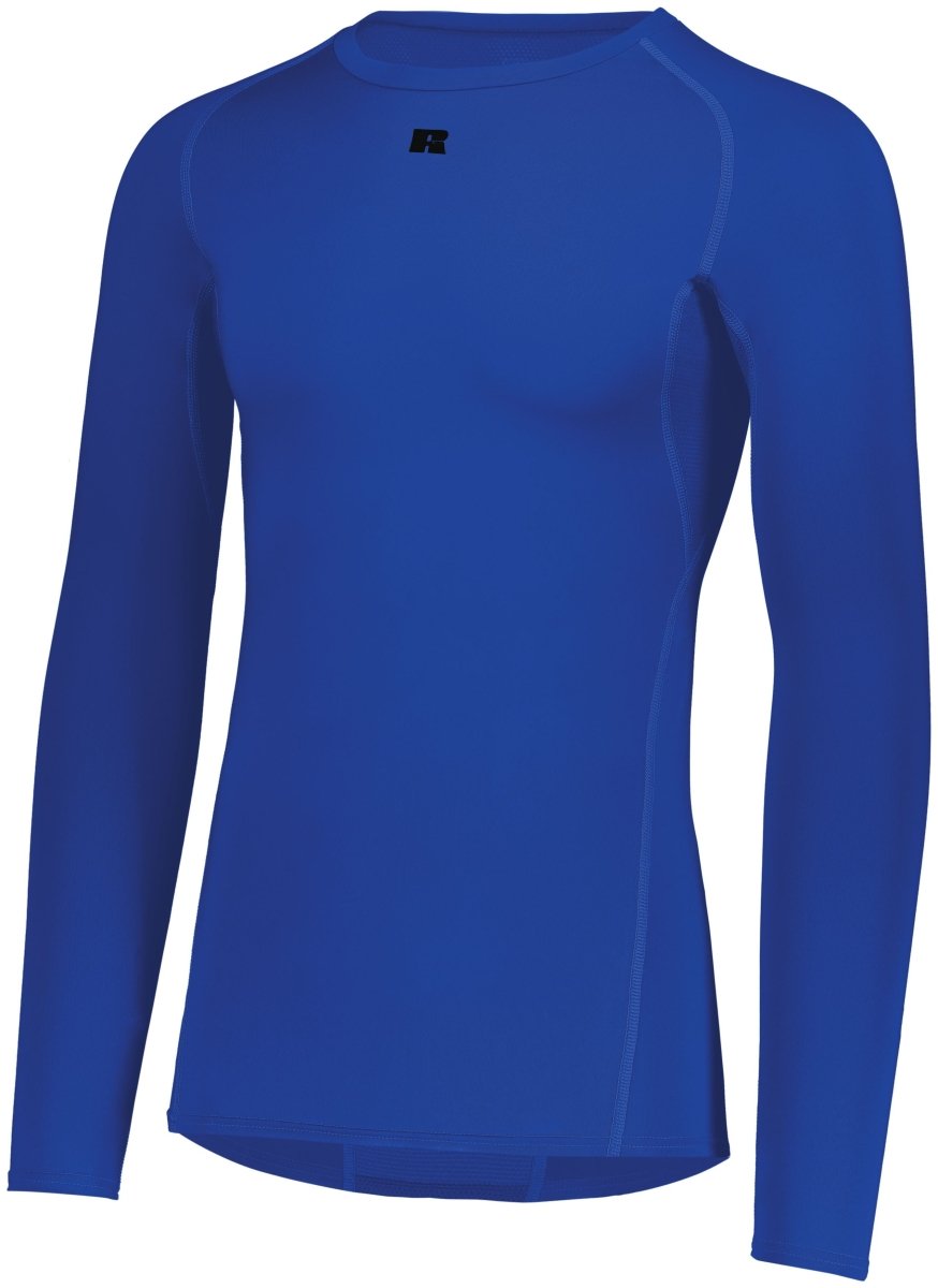 Russell (Team) Long Sleeve Compression Tee - Russell (Team) R20CPM ROYAL S