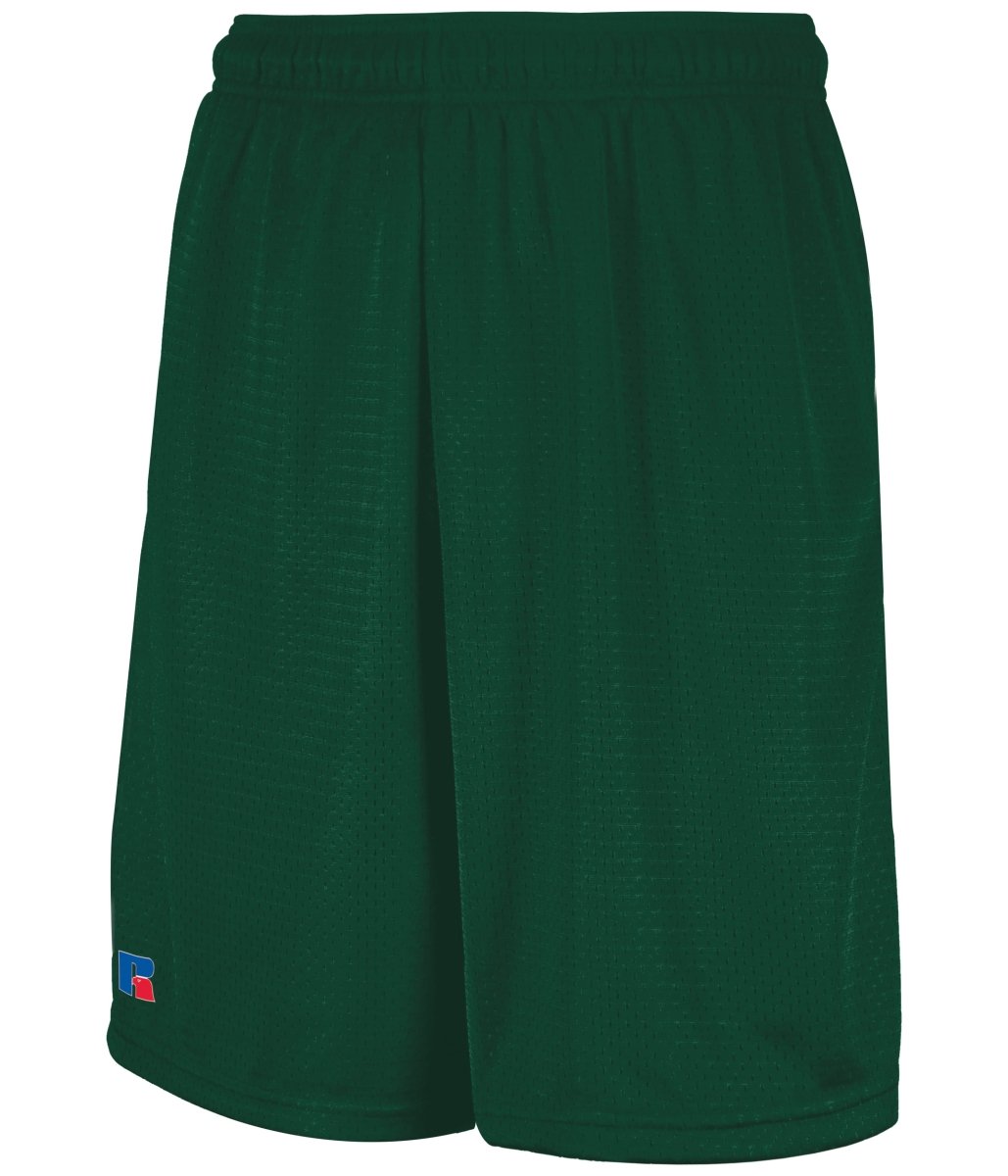 Russell (Team) Mesh Shorts With Pockets 651AFM DARK GREEN S