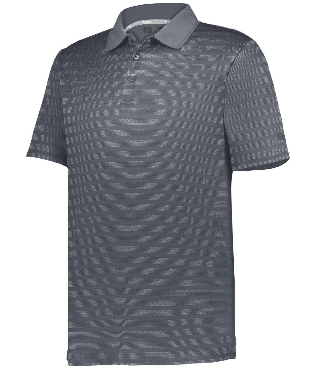 Russell (Team) SIDELINE STRIPED POLO - Russell (Team) R05JQM STEALTH S