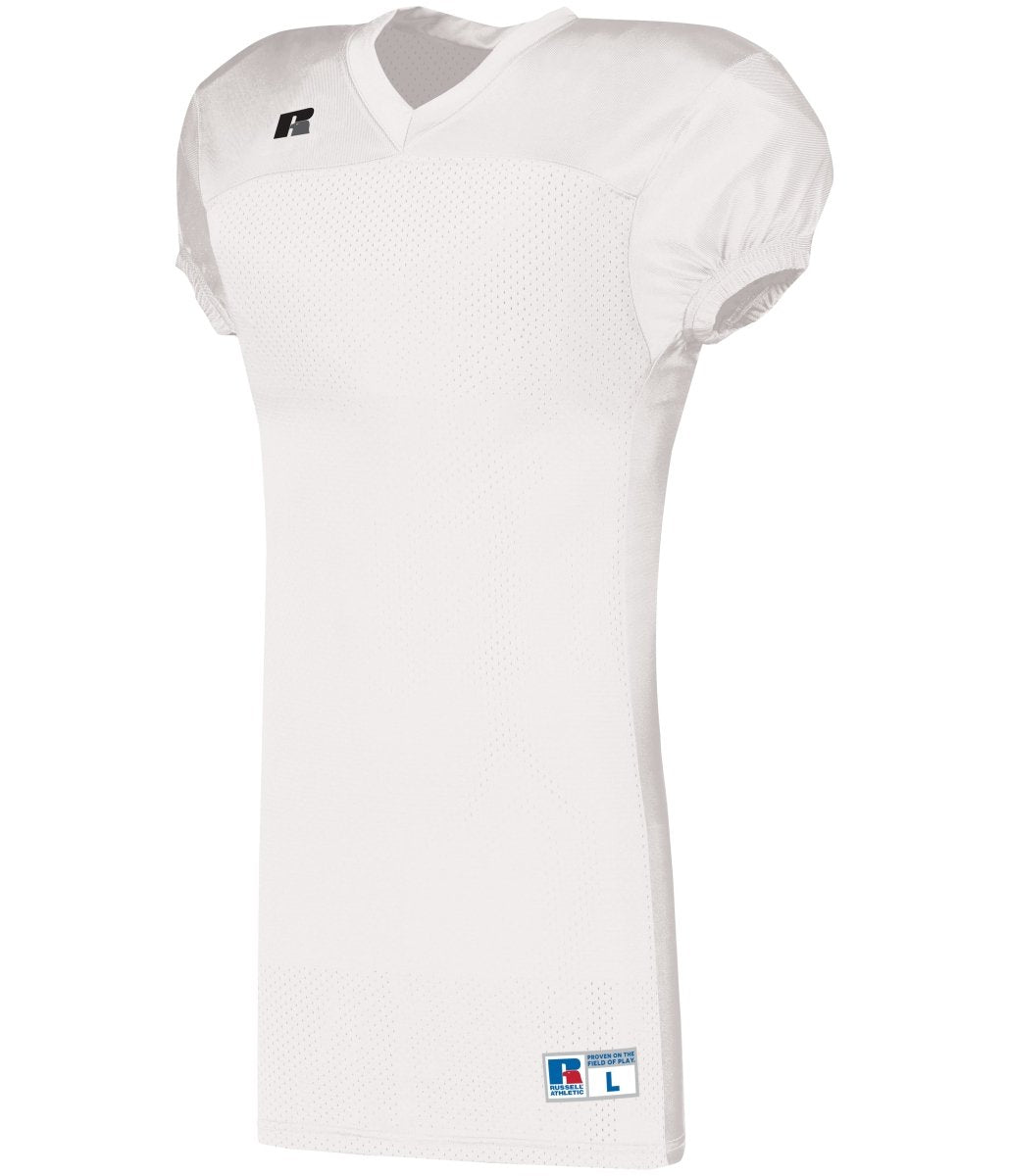 Russell (Team) Solid Jersey With Side Inserts - Russell (Team) S8623M WHITE S