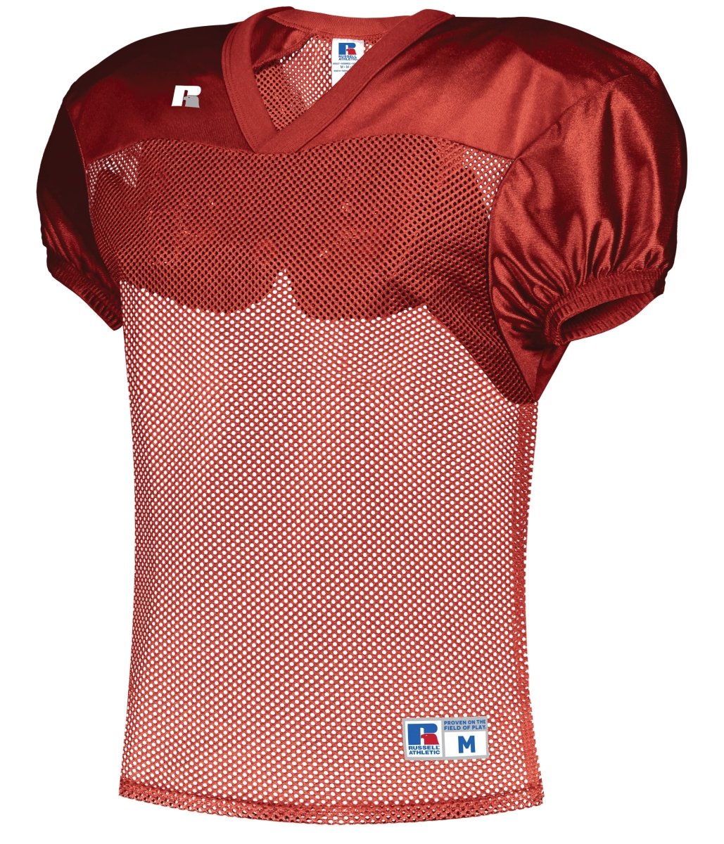 Russell (Team) Stock Practice Jersey - Russell (Team) S096BM TRUE RED M