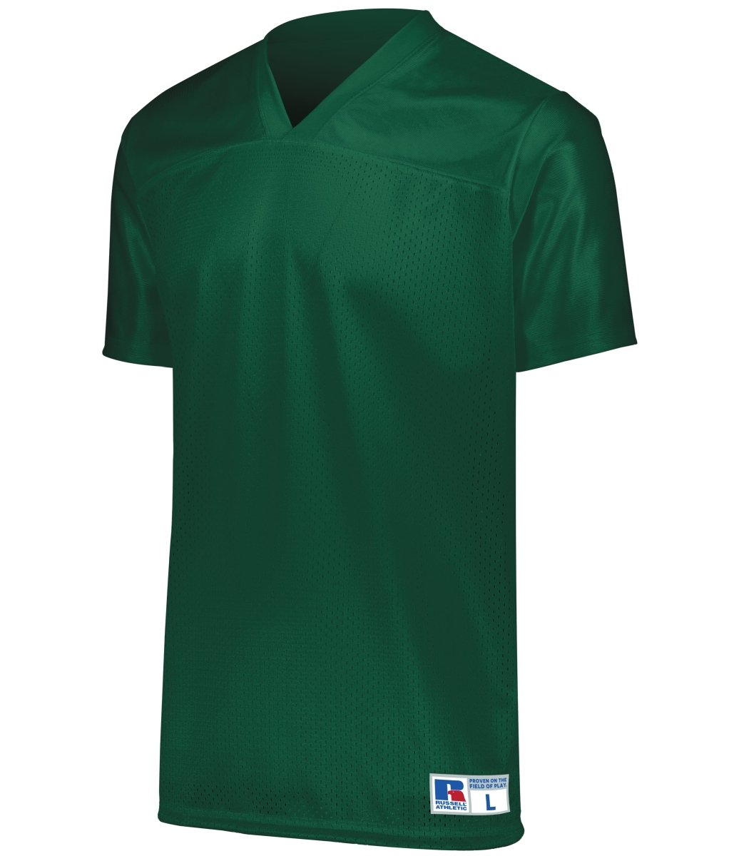 Russell (Team) Youth Solid Flag Football Jersey - Russell (Team) R0593B DARK GREEN S