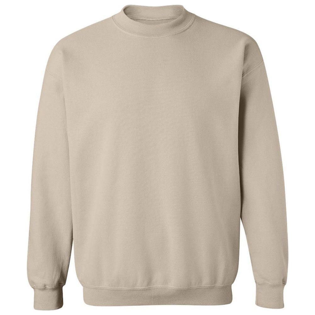 Heavy Blend Crewneck Sweatshirt-Sand Sweatshirts/Fleece Joe's USA Sand S