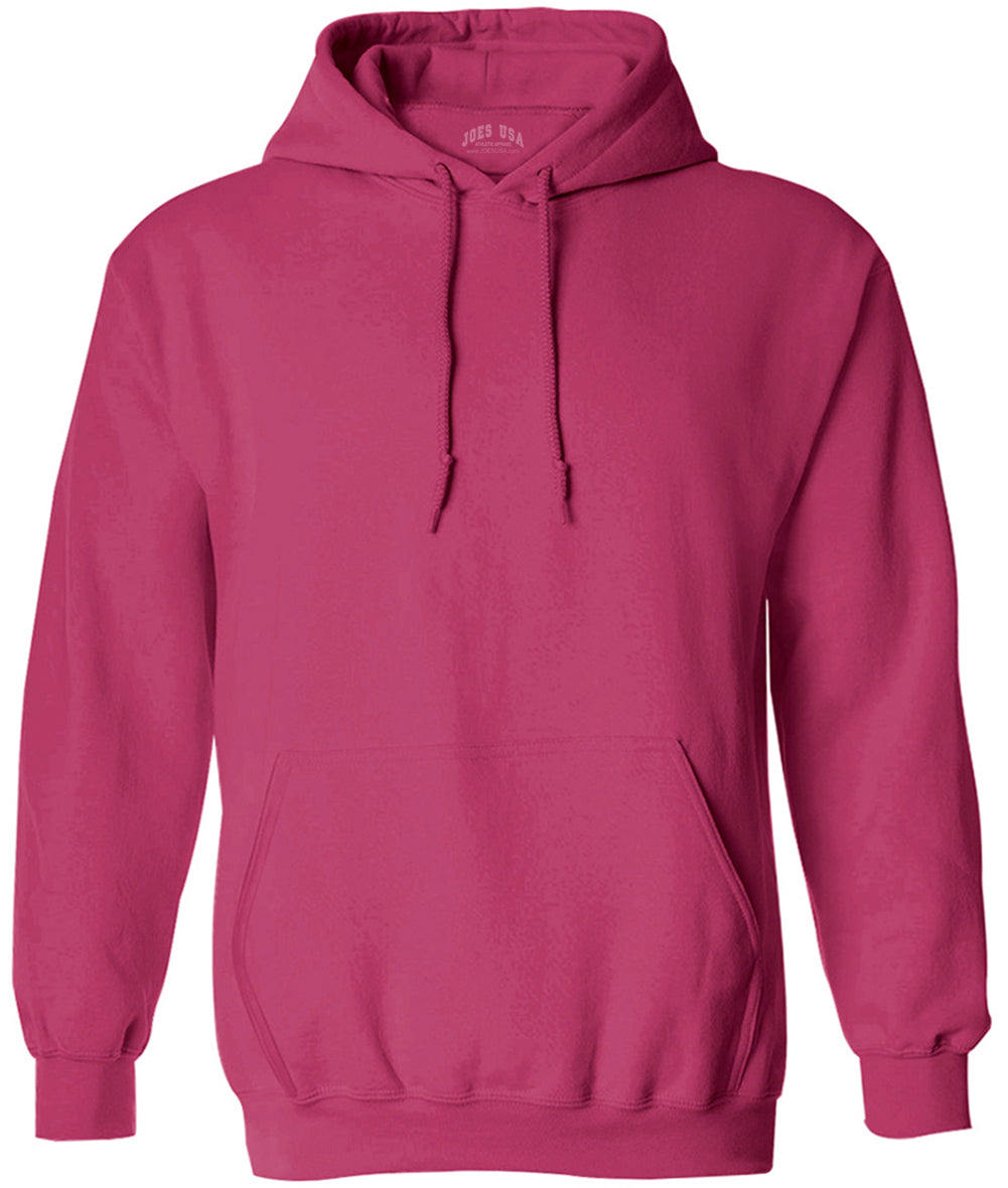 Joe's USA Men's Hoodies Soft & Cozy Hooded Sweatshirts in 72 Colors:Sizes S-6XL and Tall sizes: LT-4XLT