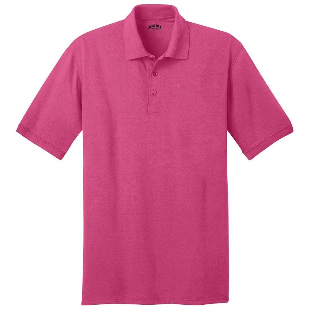 Men's 5.5-Ounce Jersey Knit Polo in Regular, Big & Tall Sizes Joe's USA