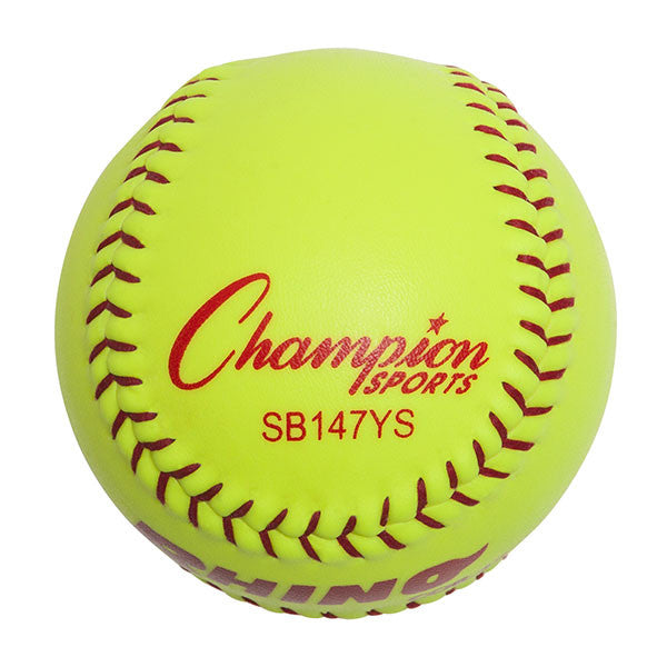 Champion Sports 11" SYNTHETIC LEATHER POLY CORE SOFTBALL
