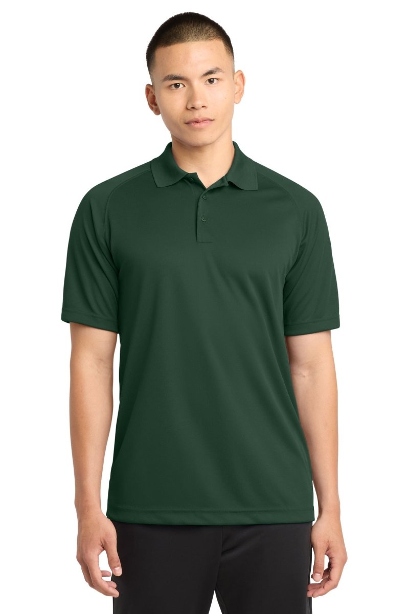 Sport - Tek ® Dry Zone ® Raglan Polo. T475 - Sport - Tek T475 Forest Green XS Polos/Knits