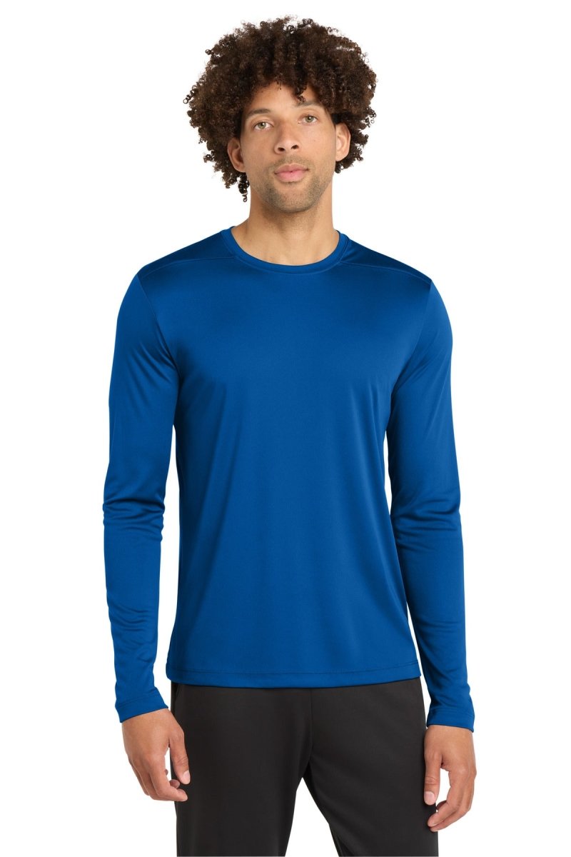Sport - Tek ST420LS Posi - UV Pro Long Sleeve Tee | UPF 50 Sun Protection Performance Shirt True Royal XS Long Sleeve T-Shirts