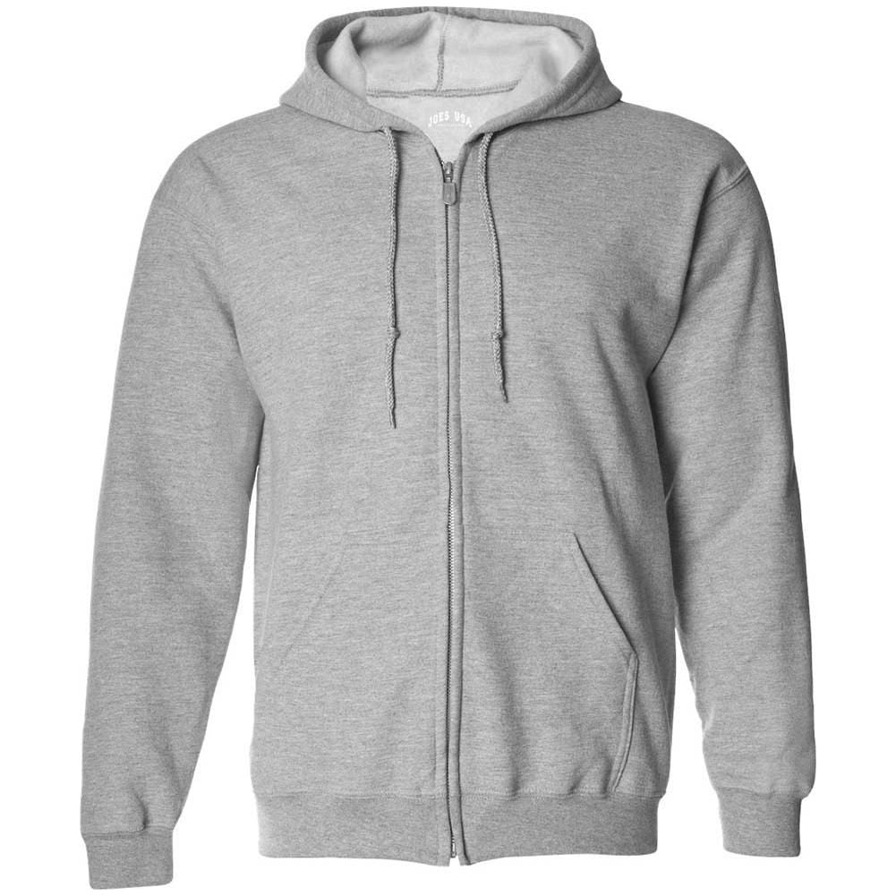 Joe's USA Men's Full Zipper Hoodies - Hooded Sweatshirts in 28 Colors. Sizes S-5XL Sweatshirts/Fleece Joe's USA