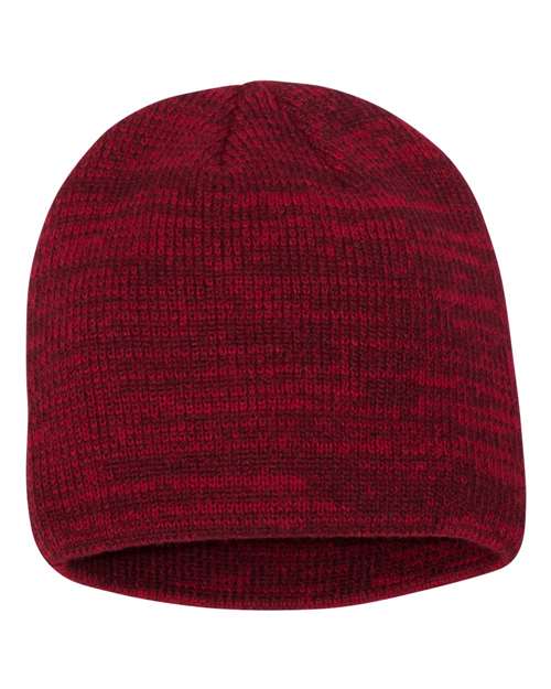 Sportsman 8" Marled Beanie - Sportsman SP03 Red/ Maroon One Size Beanies