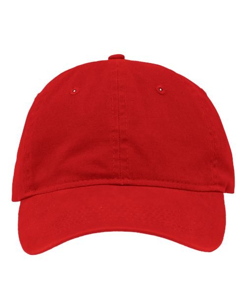 Sportsman Dad Hat Fit - Sportsman SP1700 Chino Red Adjustable Hats