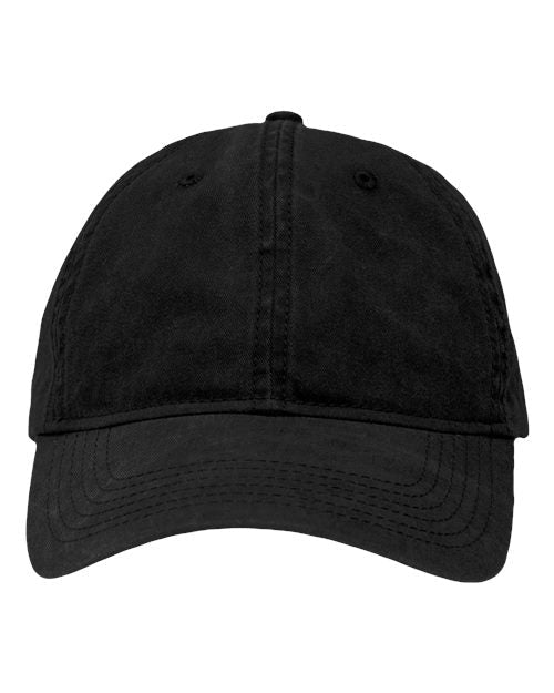 Sportsman Dad Hat Fit - Sportsman SP1700 Pigment Black Adjustable Hats