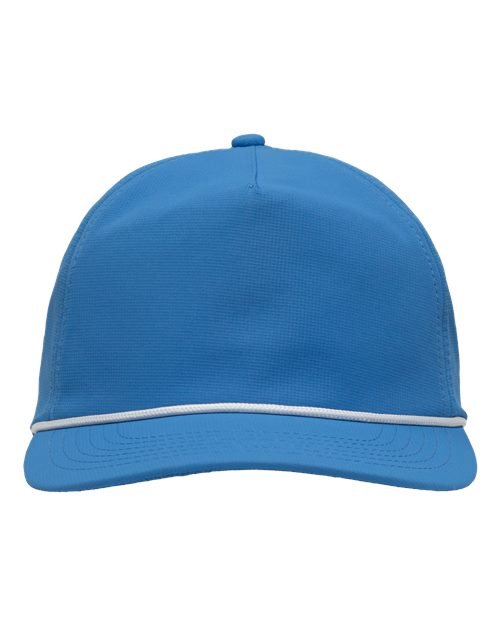 Sportsman Five - Panel Ripstop Cap - Sportsman SP1200 Azure Blue Adjustable Hats