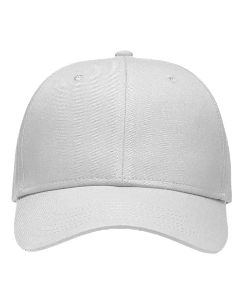 Sportsman Lo - Pro Solid Traditional Cap - Sportsman SP1400 White Adjustable Hats