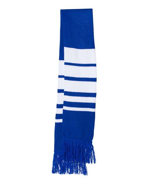 Sportsman Soccer Scarf - Sportsman SP07 Royal/ White One Size