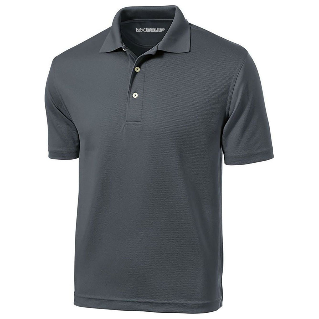 Men's Tall Dri-Mesh Polo Polos/Knits DRI-EQUIP Steel Grey Large Tall
