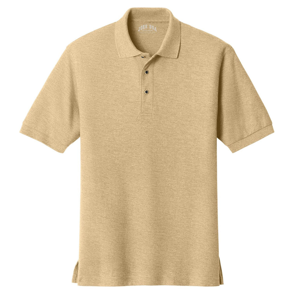 Mens Classic Silk Touch Polo Shirts in 36 Colors and Sizes: XS-6XL-Stone Polos/Knits Joe's USA Stone X-Small