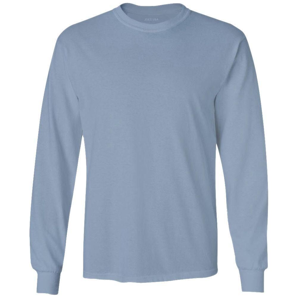 Joe's USA Men's Long Sleeve Heavyweight Cotton T-Shirts in Regular, Big & Tall T-Shirts Joe's USA