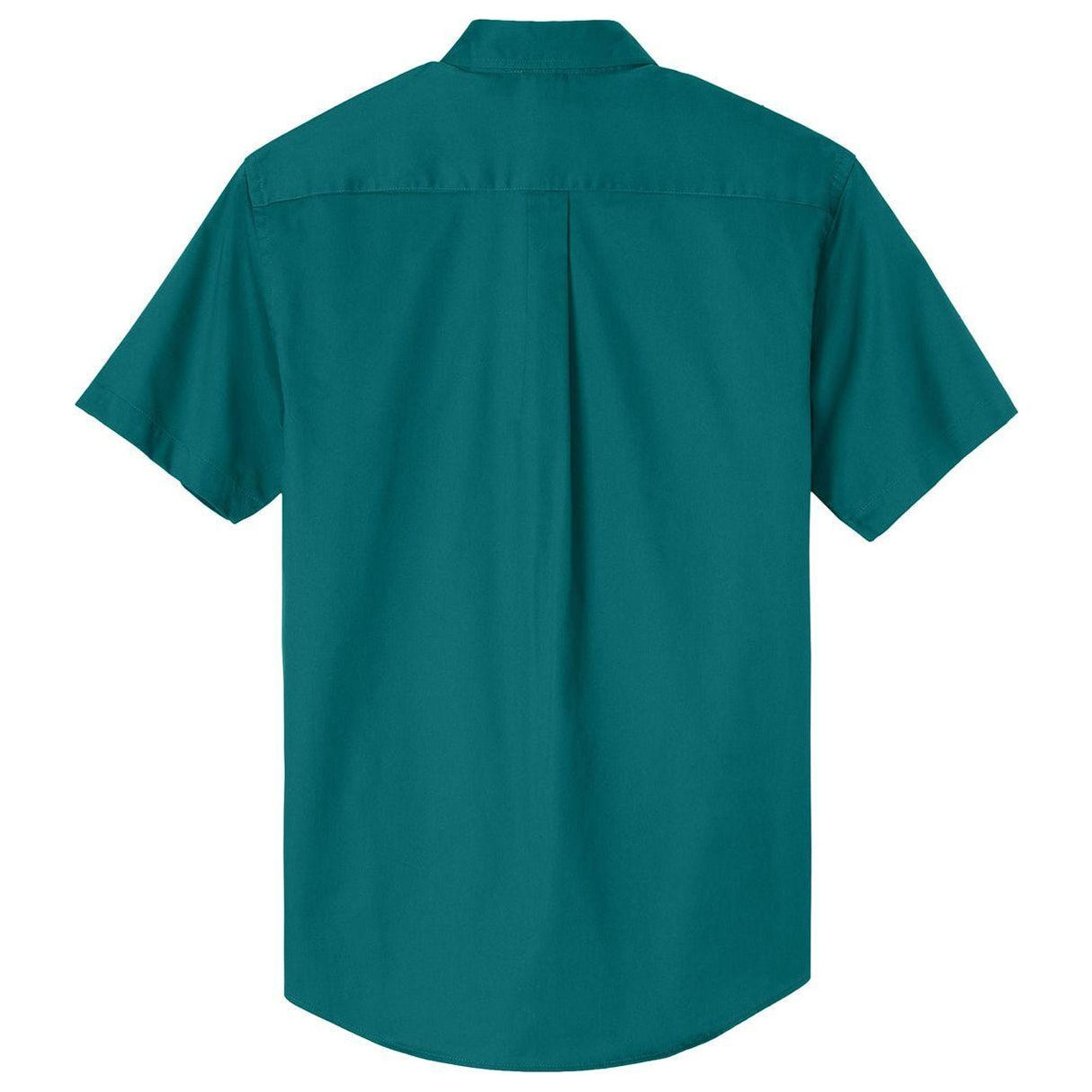 Wholesale Men’s Short-Sleeve Easy-Care Button-Up Shirt | Professional Uniform Shirt for Offices, Restaurants & Schools