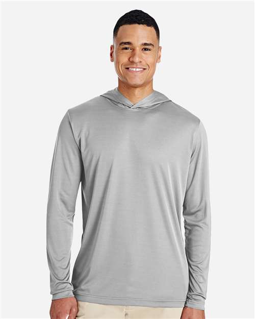 Team 365 Men's Zone Performance Hooded T-Shirt - Team 365 TT41 Sport Silver XS