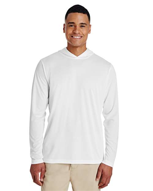 Team 365 Men's Zone Performance Hooded T-Shirt - Team 365 TT41 White XS