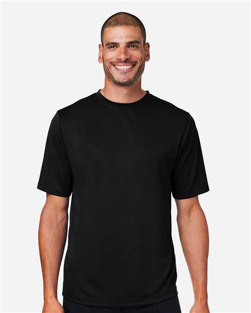 Team 365 Men's Zone Performance Mesh T-Shirt - Team 365 TT15 Black XS