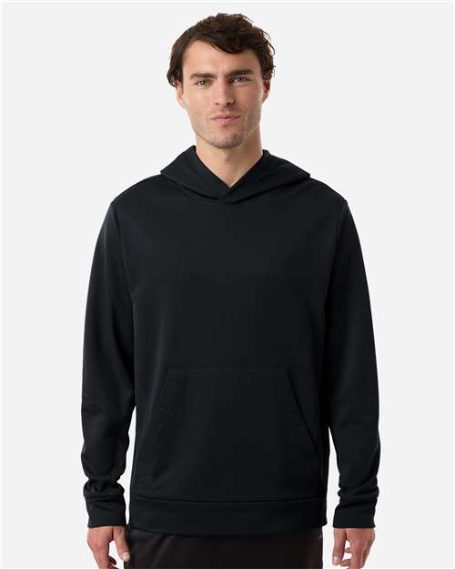 Team 365 Unisex Squad Hooded Tech Fleece Pullover - Team 365 TT400 Black XS