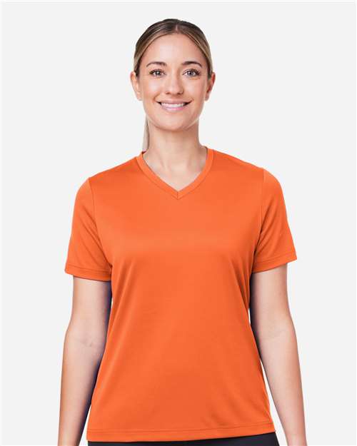 Team 365 Women's Zone Performance Mesh T-Shirt - Team 365 TT15W Sport Orange XS