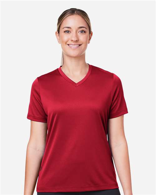 Team 365 Women's Zone Performance Mesh T-Shirt - Team 365 TT15W Sport Red XS