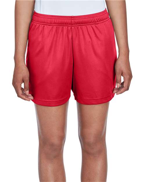 Team 365 Women's Zone Performance Shorts - Team 365 TT11SHW Sport Red XS