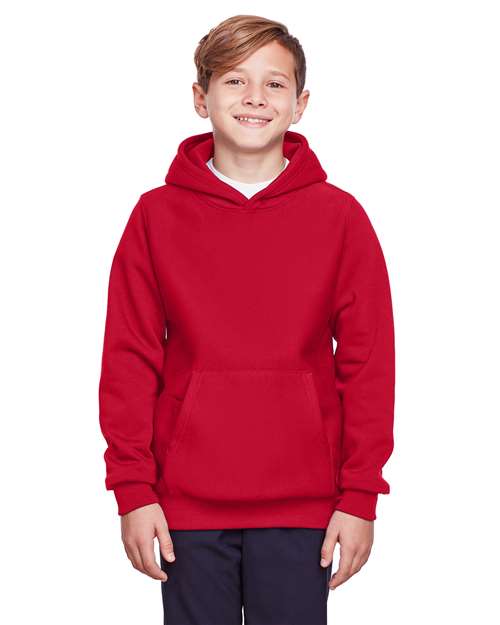 Team 365 Youth Zone HydroSport™ Heavyweight Hooded Sweatshirt - Team 365 TT96Y Sport Red S