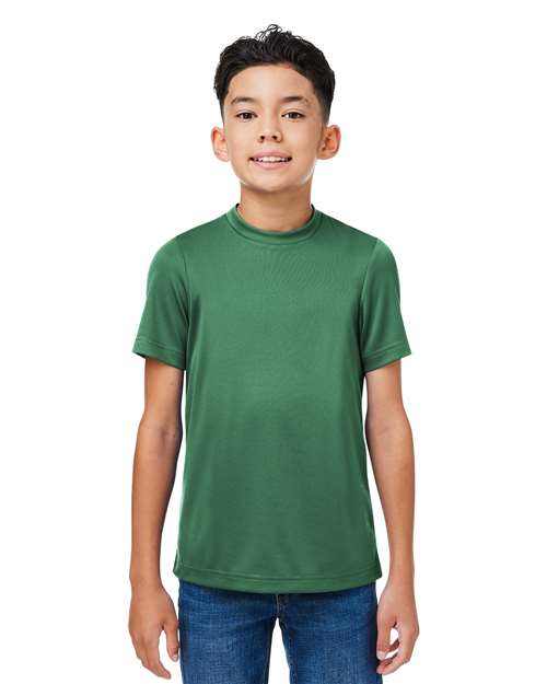 Team 365 Youth Zone Performance Mesh T-Shirt - Team 365 TT15Y Sport Dark Green XS
