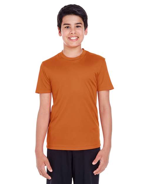 Team 365 Youth Zone Performance T-Shirt - Team 365 TT11Y Sport Burnt Orange XS