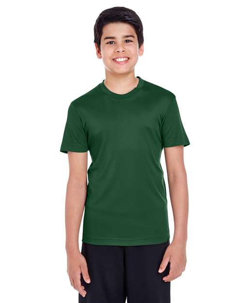 Team 365 Youth Zone Performance T-Shirt - Team 365 TT11Y Sport Dark Green XS