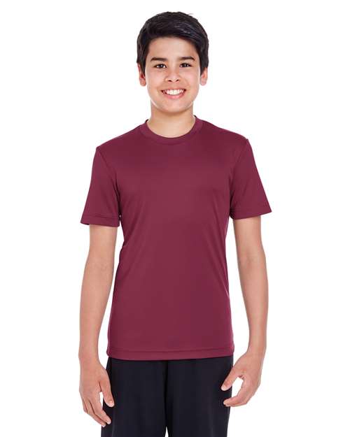 Team 365 Youth Zone Performance T-Shirt - Team 365 TT11Y Sport Maroon XS