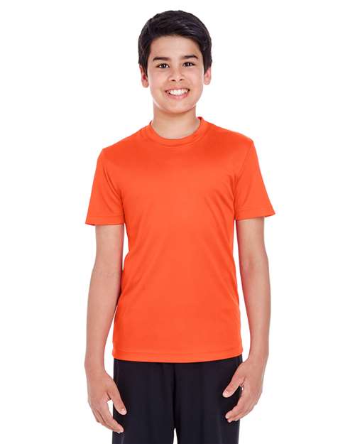 Team 365 Youth Zone Performance T-Shirt - Team 365 TT11Y Sport Orange XS