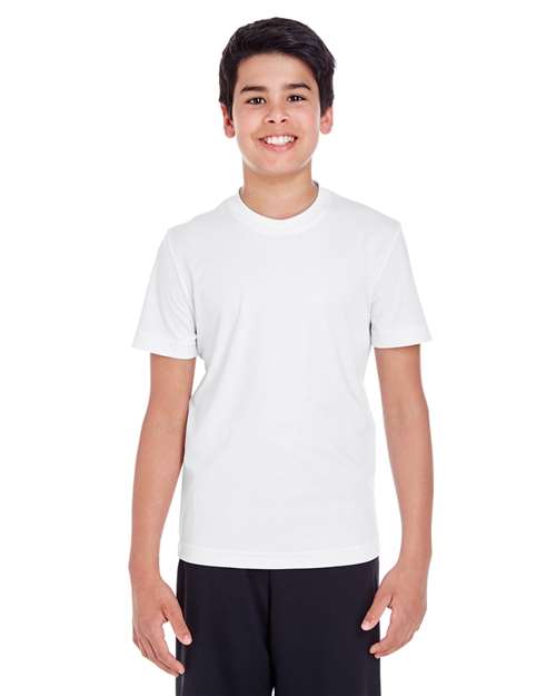 Team 365 Youth Zone Performance T-Shirt - Team 365 TT11Y White XS