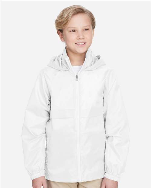 Team 365 Youth Zone Protect Lightweight Jacket - Team 365 TT73Y White S