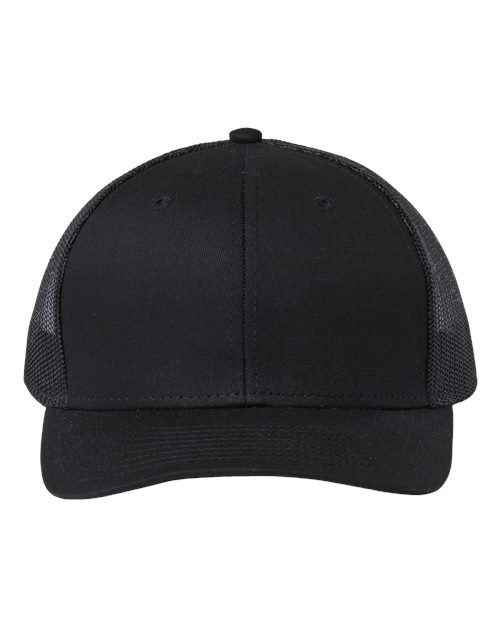 The Game Everyday Trucker Cap - The Game GB452E Black/ Black Adjustable