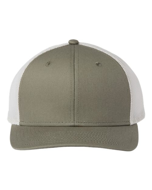 The Game Everyday Trucker Cap - The Game GB452E Light Olive/ Stone Adjustable